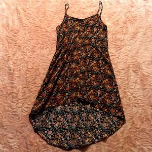 Floral asymmetrical Dress